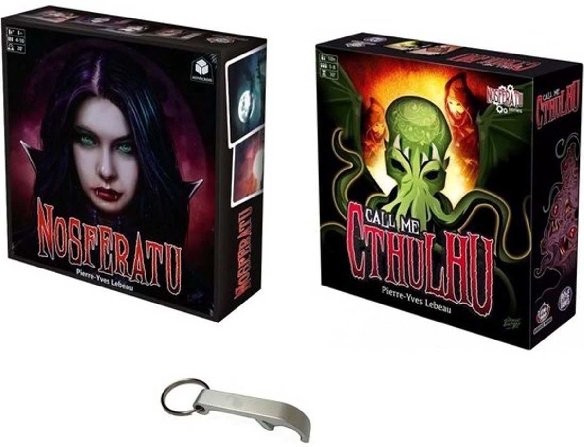 Set van 2 Reisgezelschapsspellen: Vampier versus Jagers en Cthulhu Cultisten