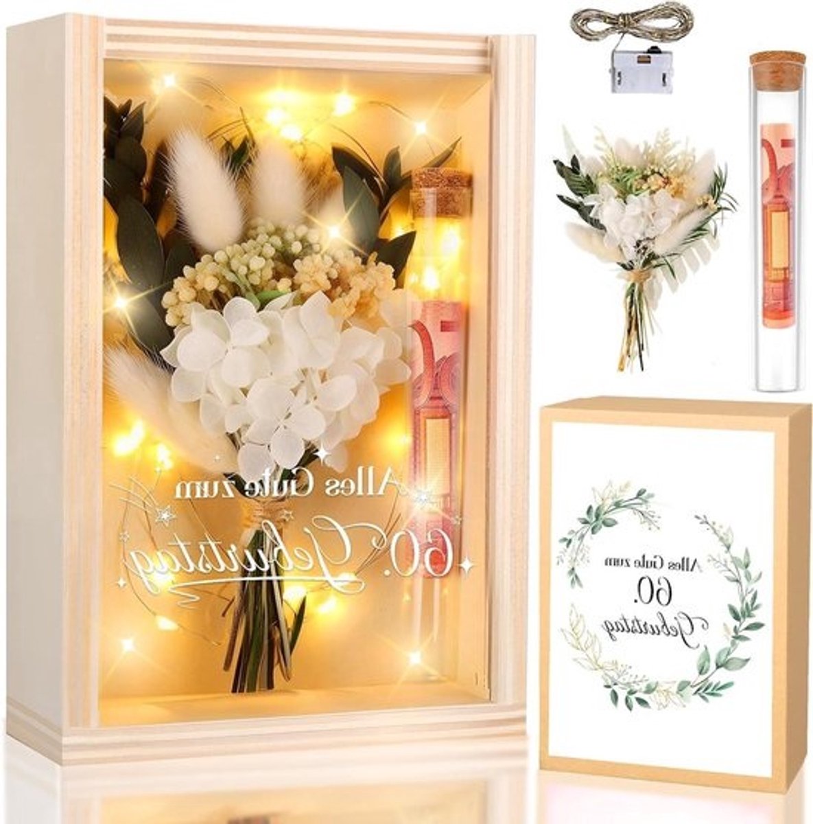 Verjaardag Geschenkdoos - Cadeaudoos Doos - Cadeau Verpakken - Speciale Editie - 10 x 8 x 3 cm - Goud