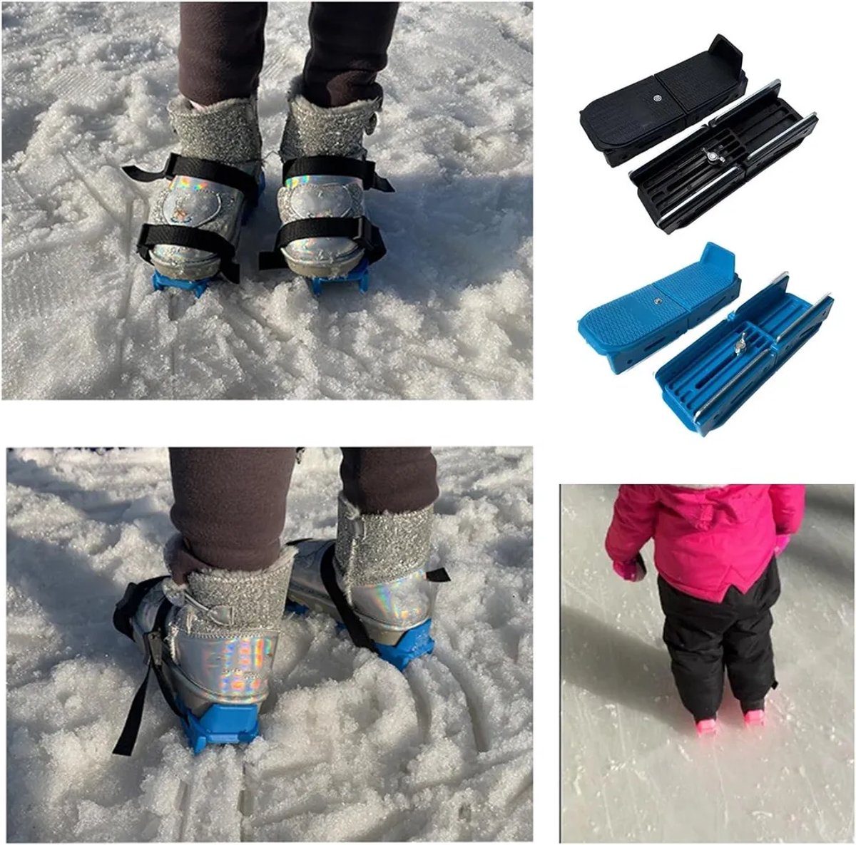 Verstelbare skischoenen Geschikt voor kleine ski's, snowboards, ijsschaatsen, korte ijsschaatsen en outdoor skischoenen.