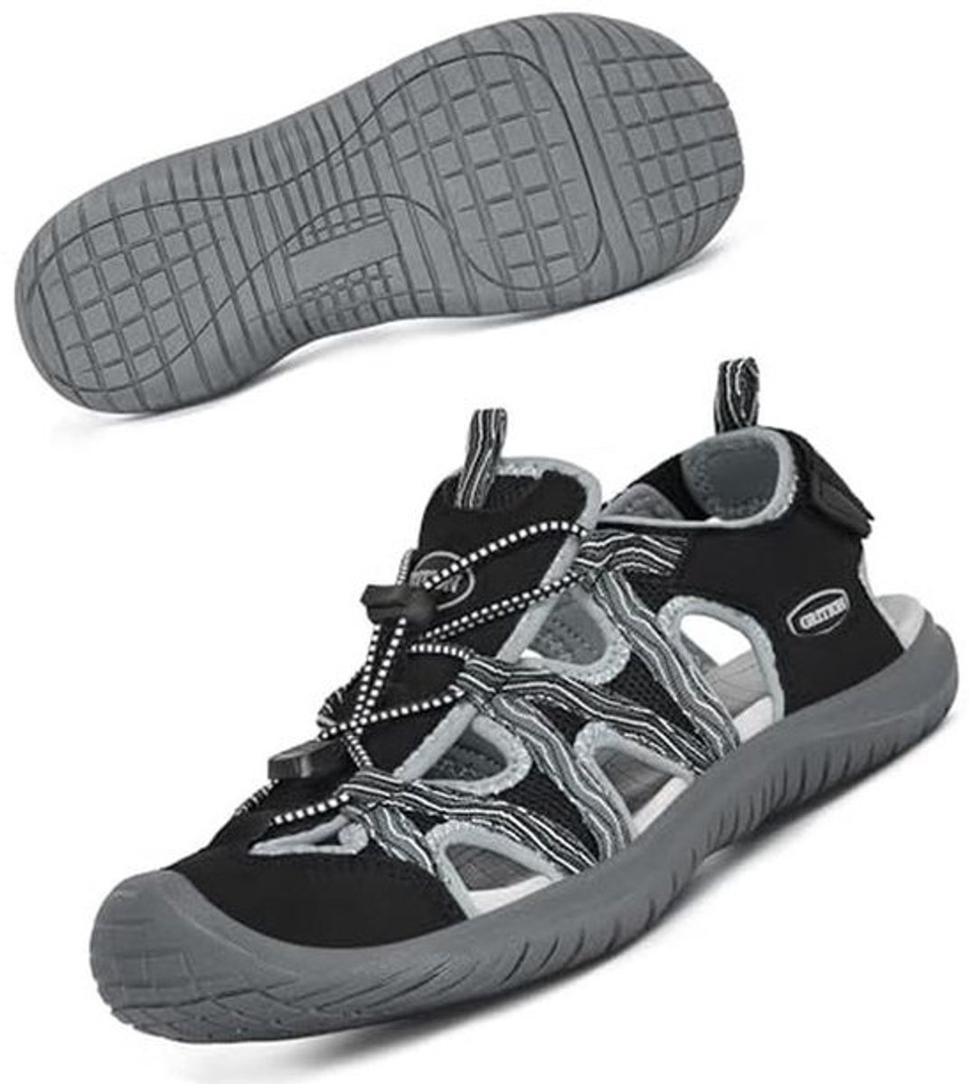 Comfortabele Dames Wandelsandalen voor Zomer - Ademend, Waterdicht, Gesloten Neus