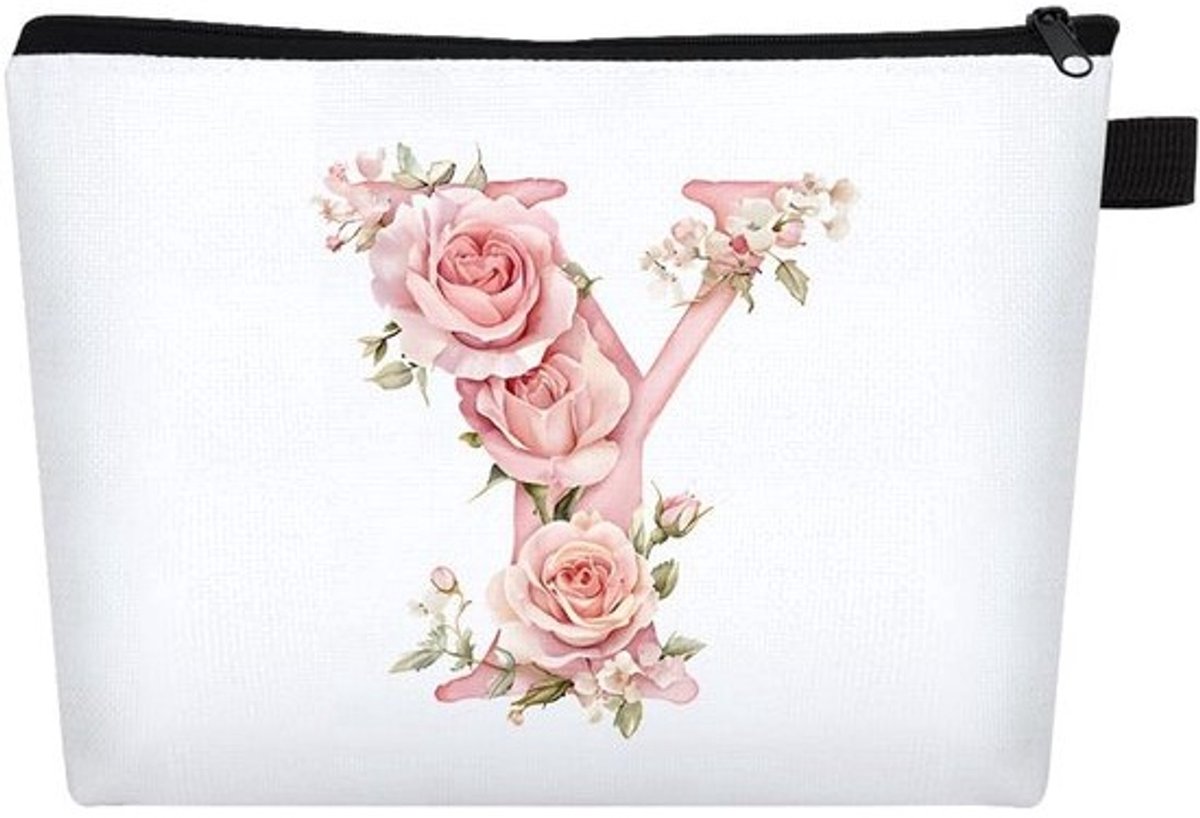 Gepersonaliseerde Make-uptas A-Z voor Vrouwen - Kleine Cadeau en Accessoires voor Verjaardag en Verloving