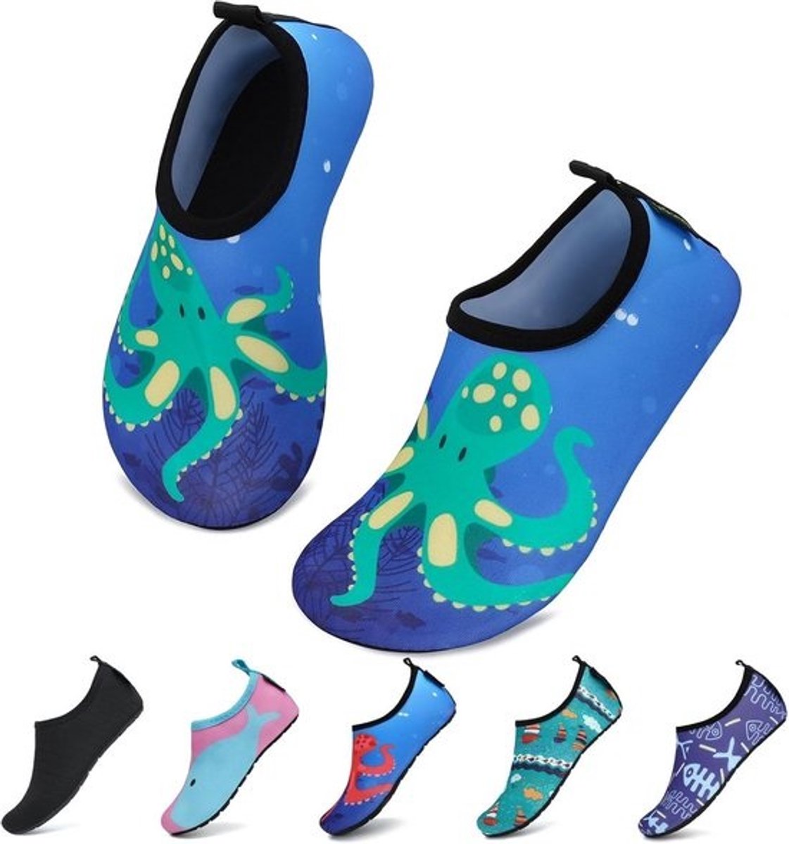 Kinder waterschoenen zwembril zwemkleding waterdicht licht ademend snel drogend flexibel rubberen zool