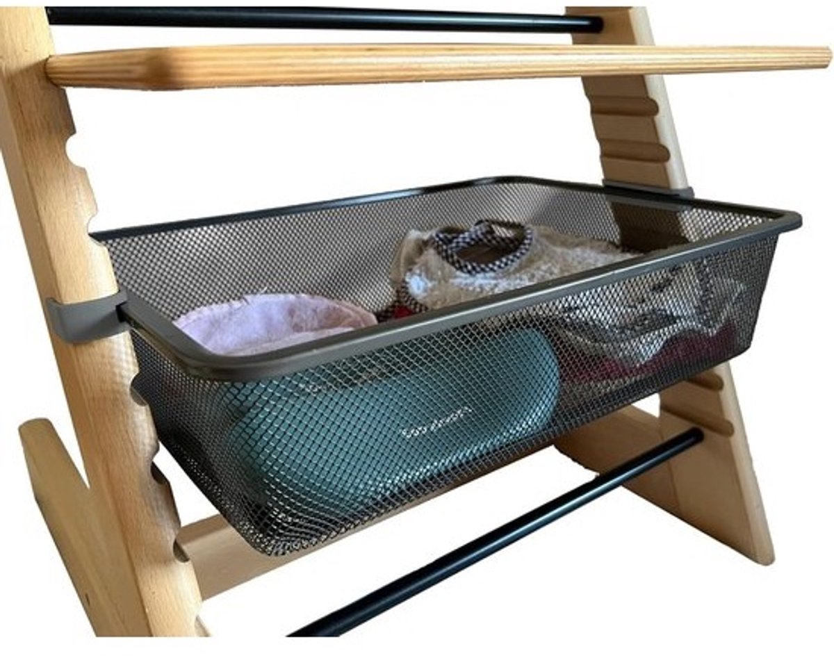 Stoel Adapters - Mand Connectoren - Babykamer Organisatie - Specifiek Ontwerp - 8.2 x 6.0 cm - Grijs