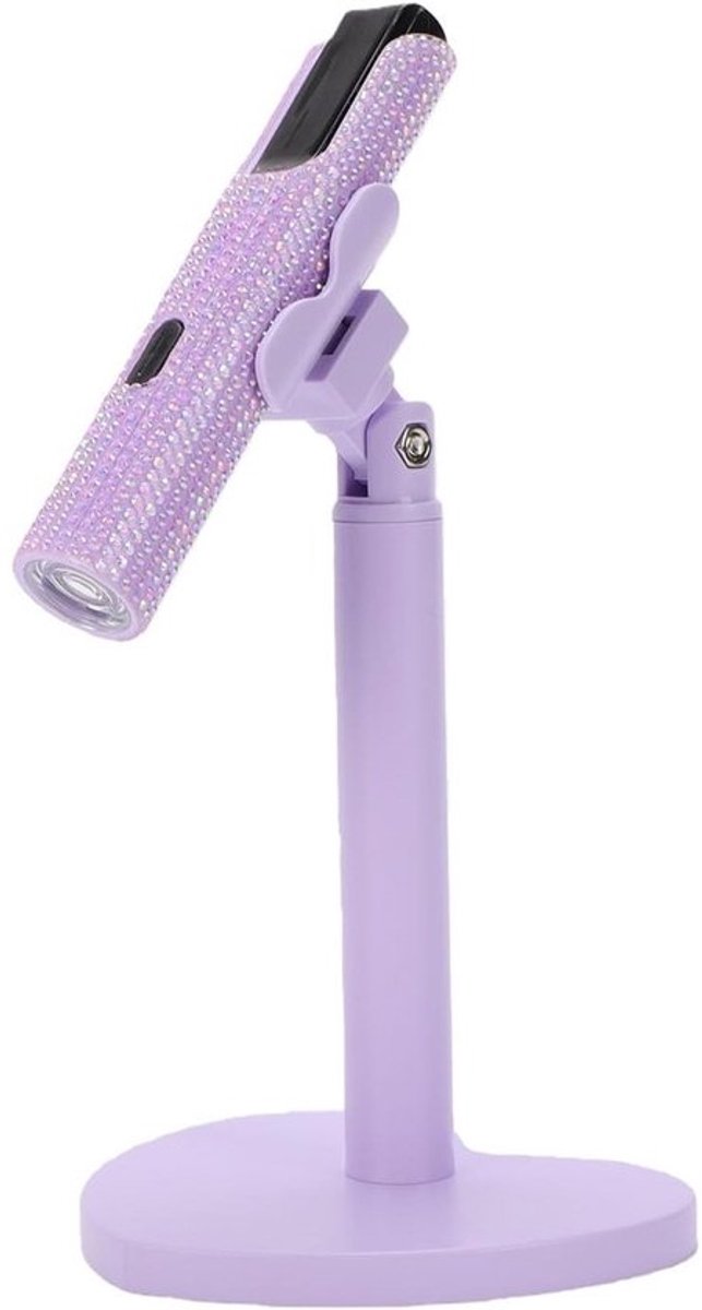 Draagbare Nagellamp - Mini UV Lamp LED Nageldroger - Gellak Uitharden - 360 Graden Draaibaar