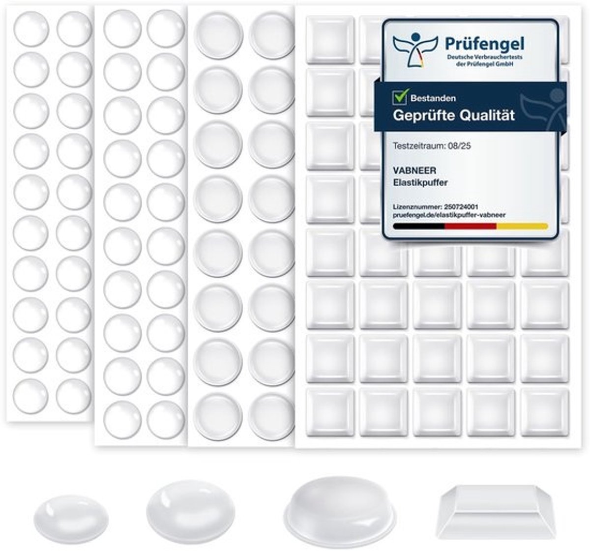 Dailygoods- Rubberen Poten - Zelfklevende Voetjes - Meubel Voetjes