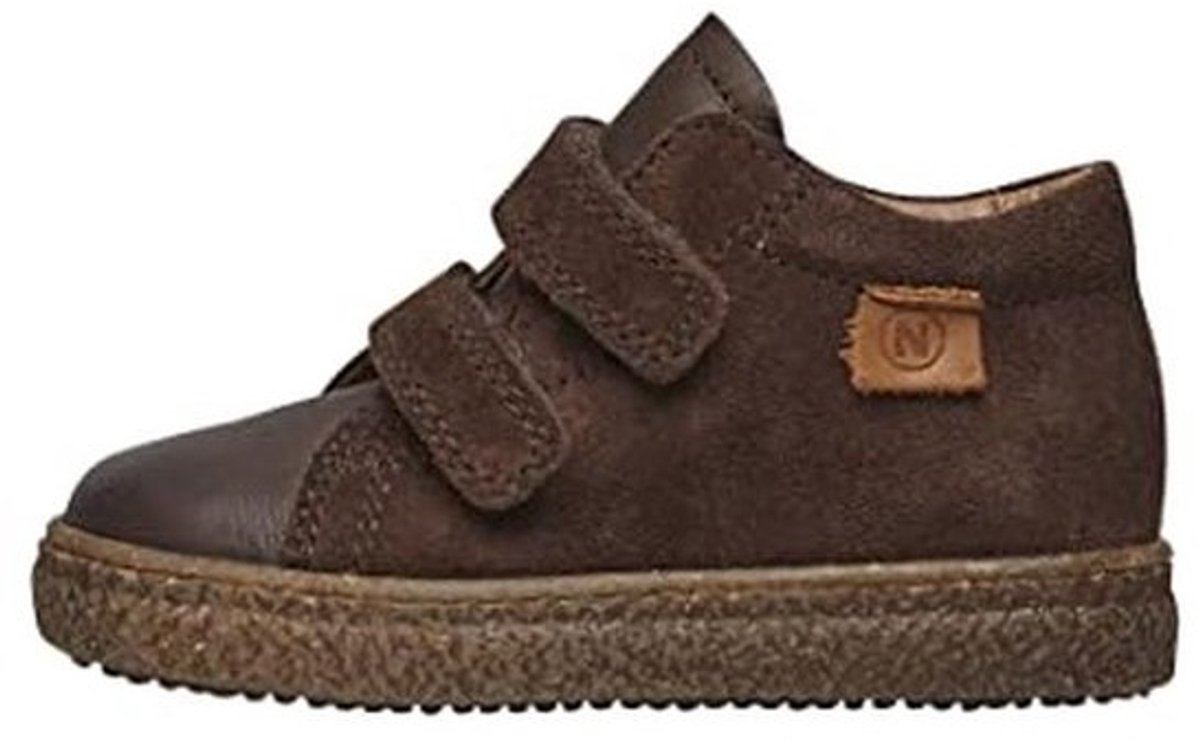 Enkelhoge meisjes sneakers met klittenbandsluiting en antislip onderkant