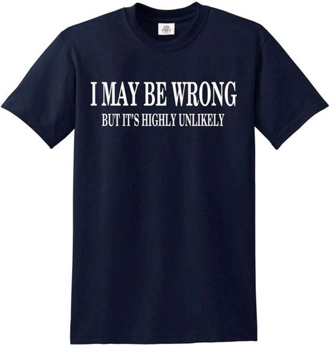 Grappig Zwart T-shirt met Opvallende Tekst - Perfect voor Humor en Cadeaus