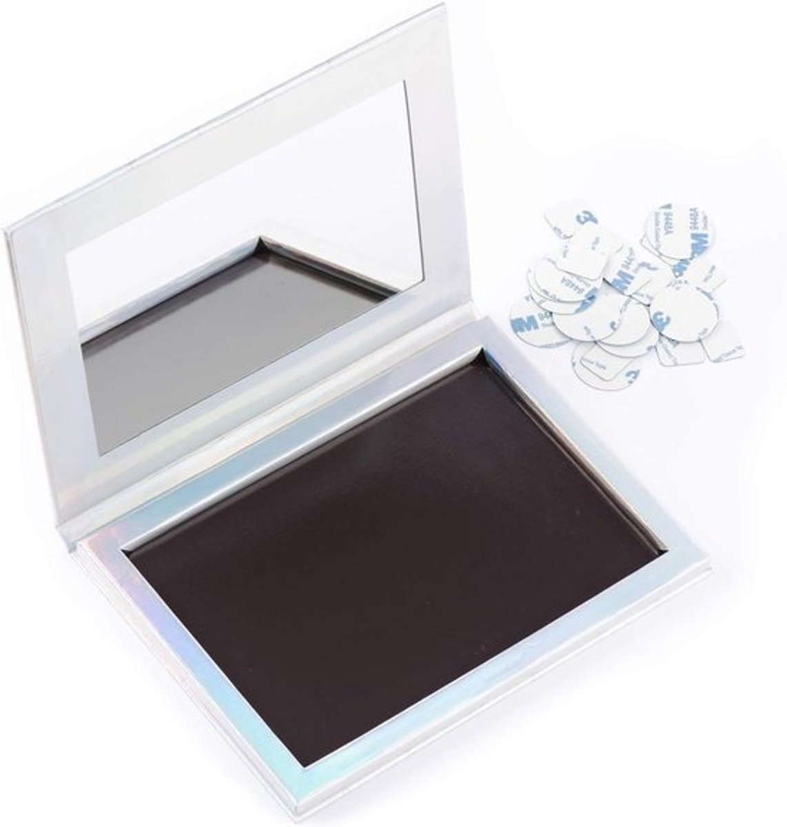 Magnetisch Make-up Palette Leeg met Spiegel en Plakstrips