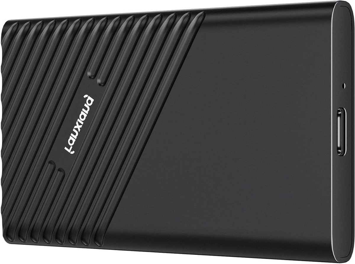 Externe SSD - Draagbare Opslag - Snelle Data Transfer - Aluminium Behuizing - 960GB - Zwart