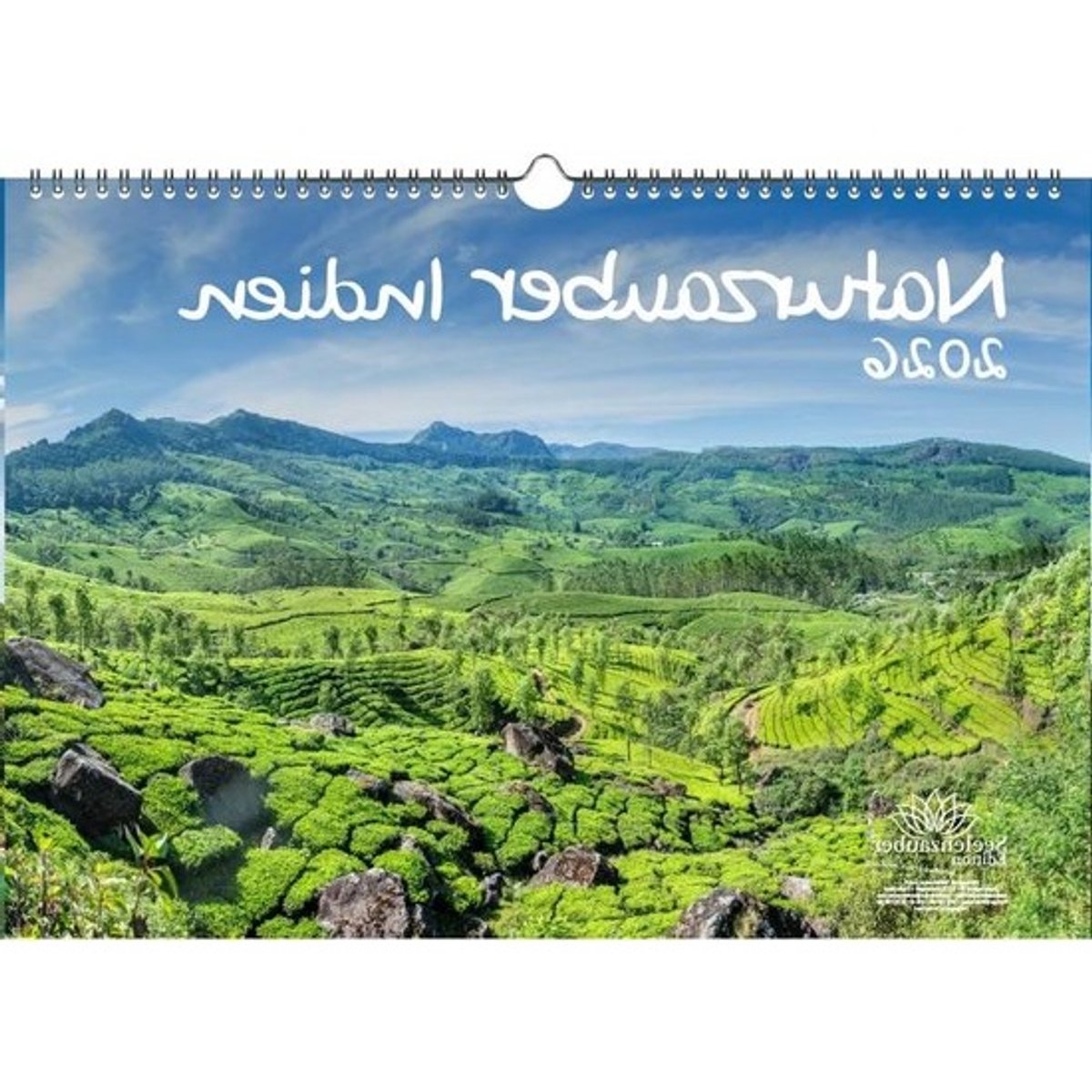 Wandkalender India - Fotokalender A3 - Jaaroverzicht - 12 Verschillende Motieven - A3 - Meerdere Kleuren