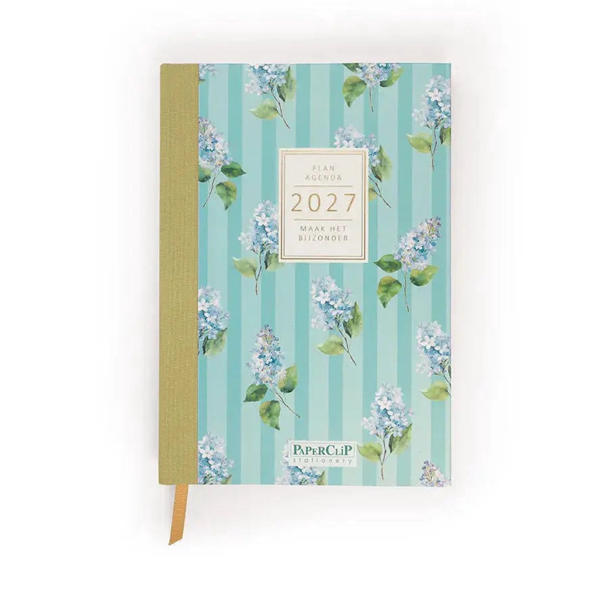 Lifeplanner Blue Flower 2027 – Paperclip