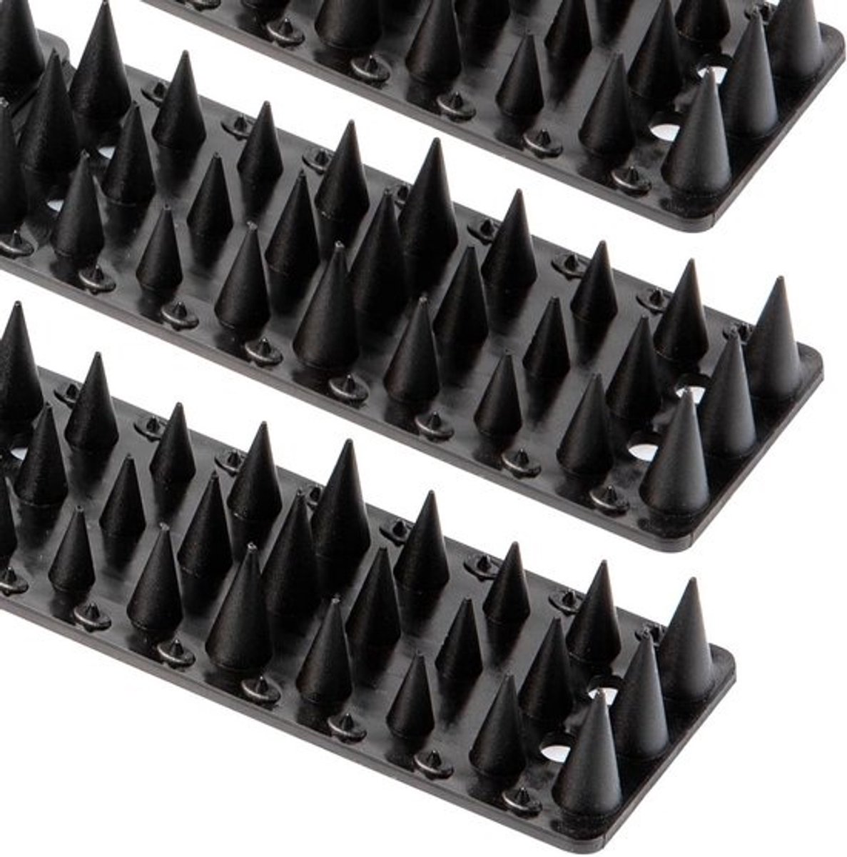 Duivenspikes tegen vogels en katten - 7,5 meter vogelweringsstrips voor dakgoot en schutting