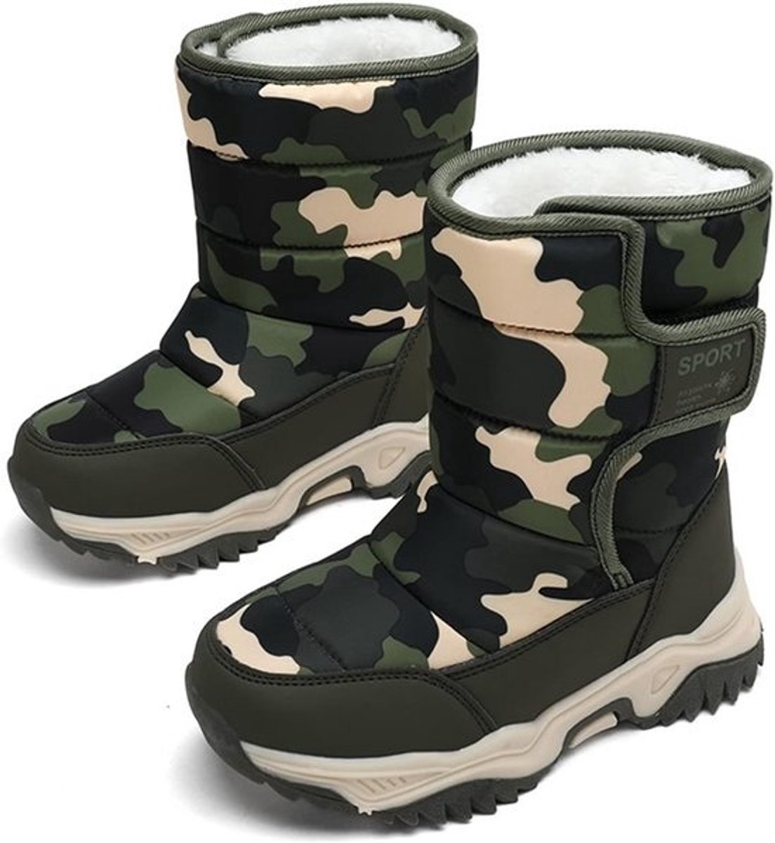 Waterdichte Kinder Snowboots - Warme Voering - Antislip Winterlaarzen voor Jongens & Meisjes