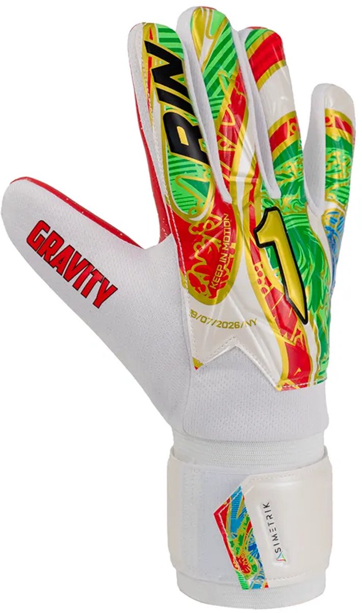 Rinat Asimetrik Gravity Keepershandschoenen Wit 4