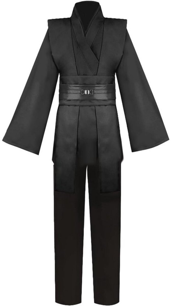 Jedi-tuniek met capuchon voor Halloween en rollenspel voor mannen