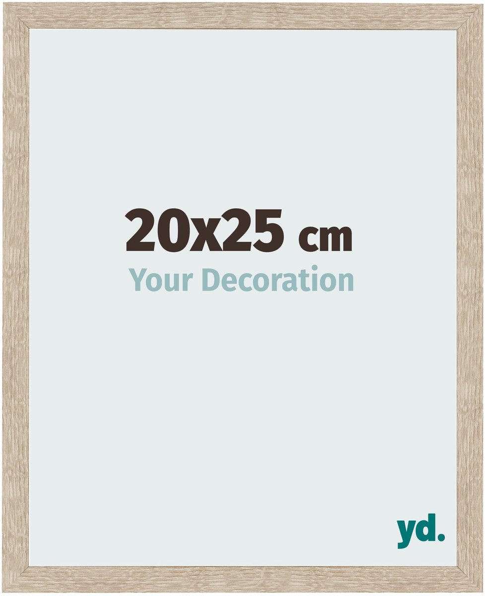 Your Decoration - Fotolijst 20x25 cm - MDF - Sonoma Eiken - Bologna