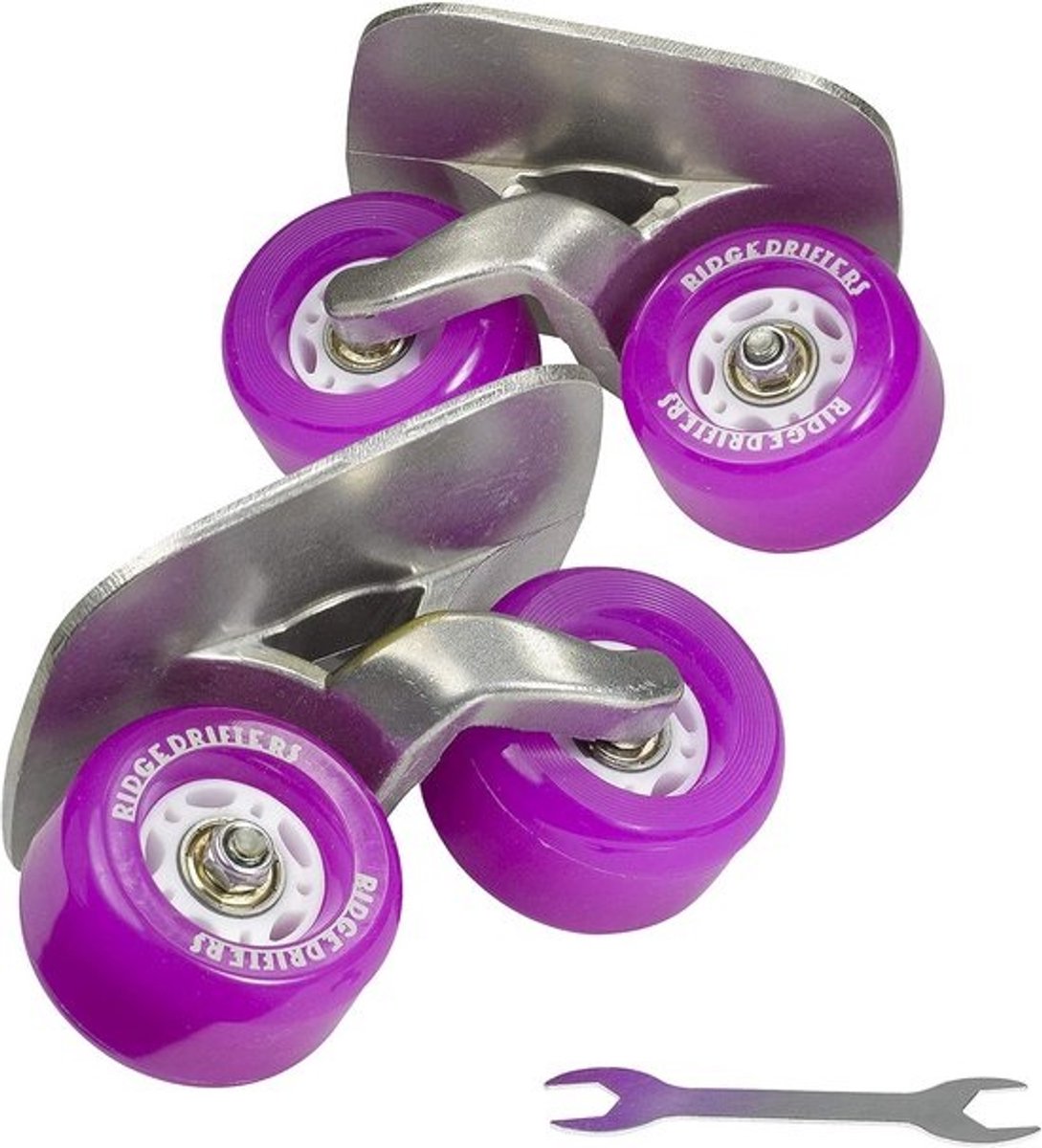 Drift Skates met ABEC-7 Lagers - Zwarte Rolschaatsen zonder schoenen