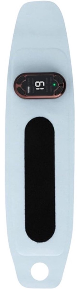 Elektrisch Polsmassageapparaat - Handmassage Apparaat - Polsklachten Verlichten - 8 Massage Modi - 34 x 9 x 2 cm - Grijs