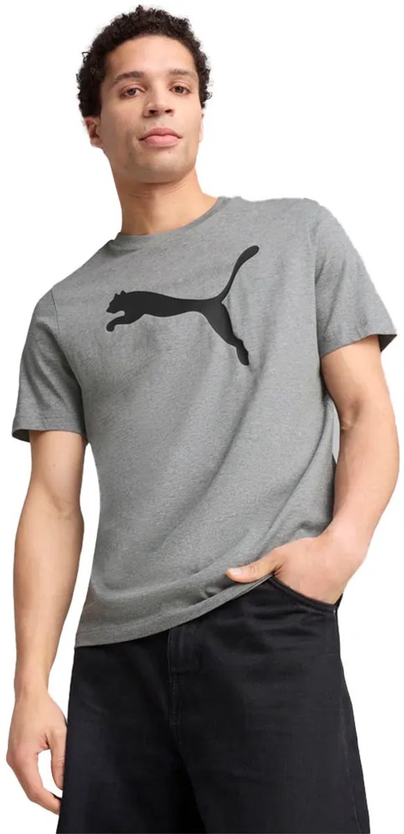 Puma Ess T-shirt Met Korte Mouwen L Grijs