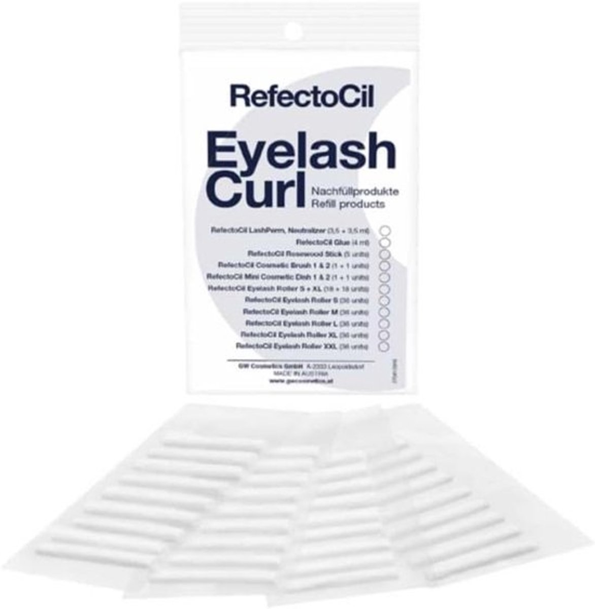 Wimperrollers - Wimperkrullers - Wimpers Vormgeven - 36 Stuks Verpakking - 5 Maten
