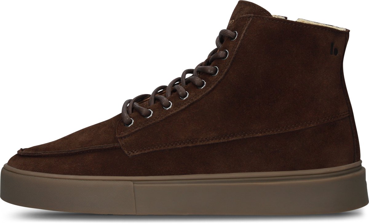 Blackstone RUBY EERO - ZIPPER - CG189 Coffee Bean - Sneaker (high) - Man - Dark brown - Maat: 42