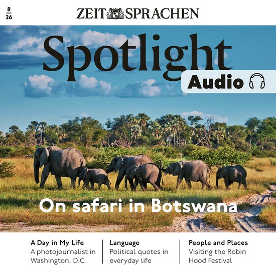 Englisch lernen Audio – On safari in Botswana - cover