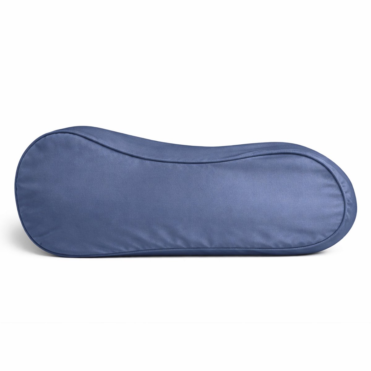 Silk Heaven Zijden kussensloop ergonomisch 40x60cm Evening Blue - 22 Momme - 100% moerbeizijde - Silk Heaven - 40x60cm Donkerblauw