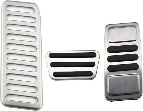 Pedaal Covers - Auto Pedalen - Verbeter Rijervaring - Antislip Ontwerp - Set van 1 - Zilver — afbeelding 2