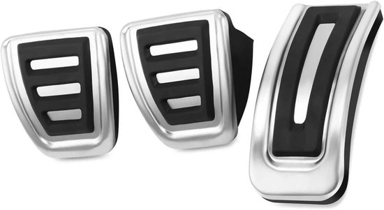 Pedaalhoezen Auto - Pedaal Covers - Verbeter Rijervaring - Antislip Ontwerp - 1 Set - Zilver — afbeelding 5