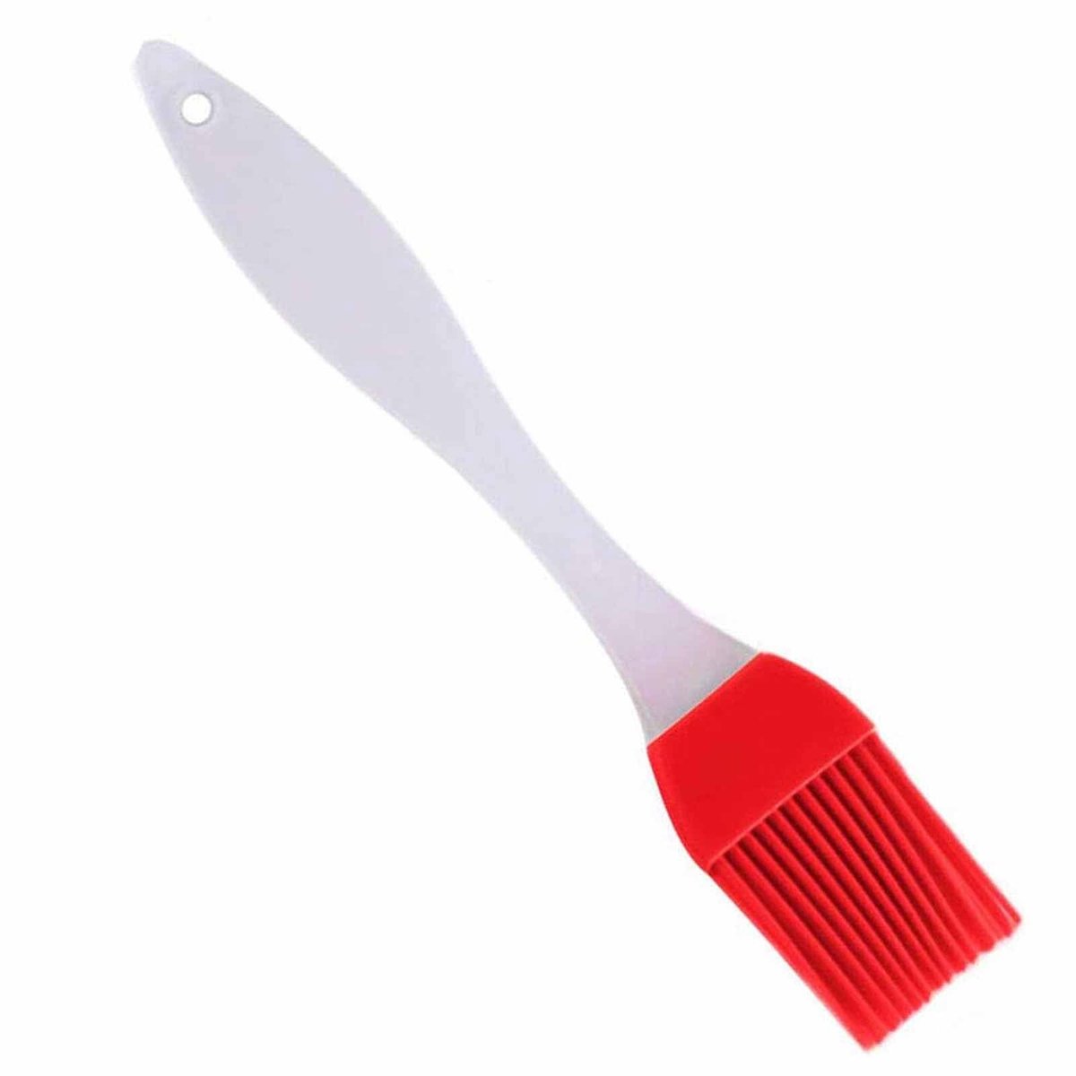 Dailygoods- Gebakborstel Hittebestendig - Keukengerei Siliconen - Multifunctioneel Keukengerei - Grillborstel - Flexibele Borstelharen - Demonteerbaar voor Schoonmaak