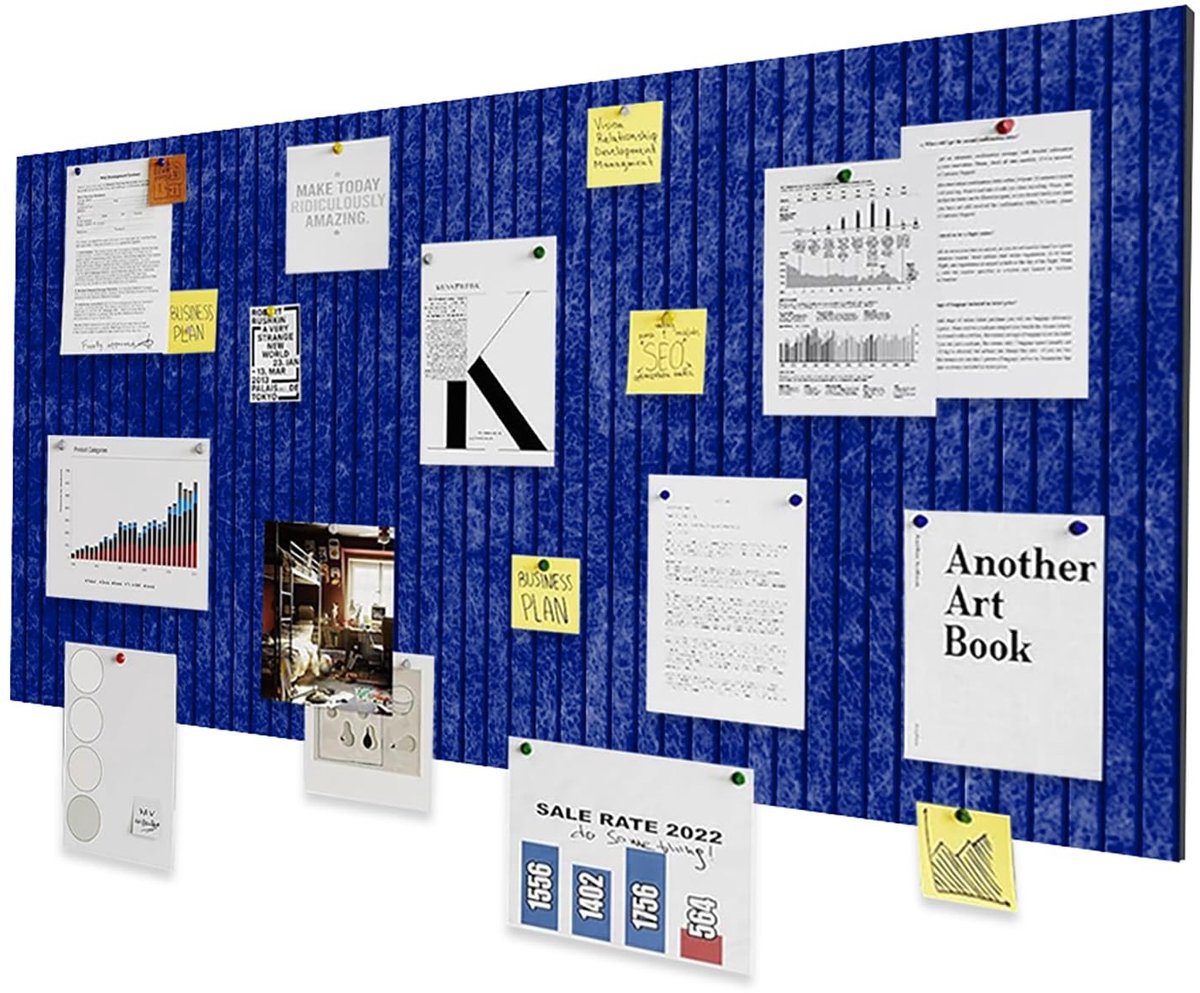 Dailygoods- Prikbord 60 x 40 cm - Vilten Notitiebord - Zelfklevend - Memobord - Duurzaam - Milieuvriendelijk - Vochtbestendig