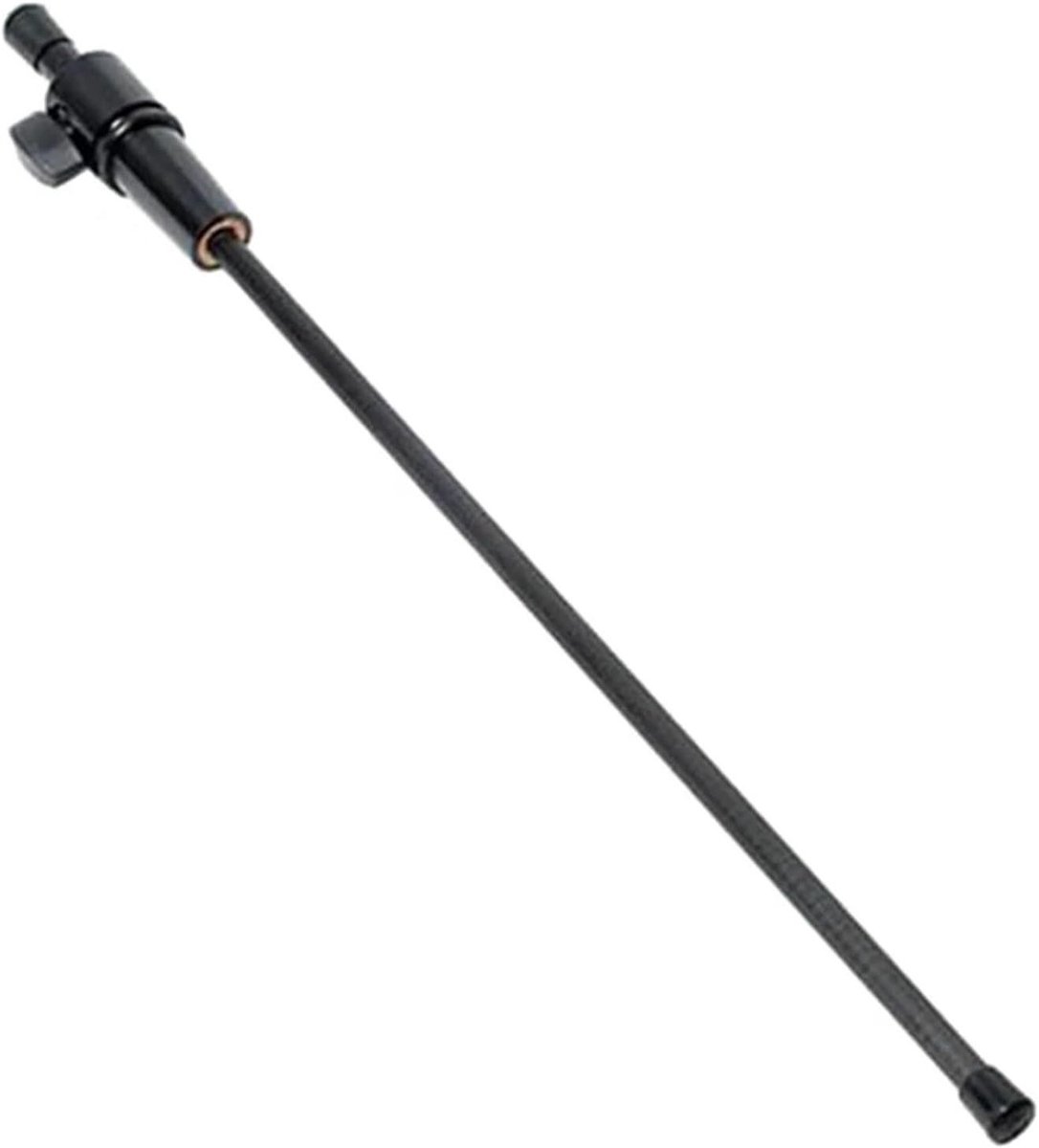 Cello Eindpin - Reserveonderdeel Accessoire - Muziek Maken - Afneembare Rubberen Punts - 50 cm - Zwart