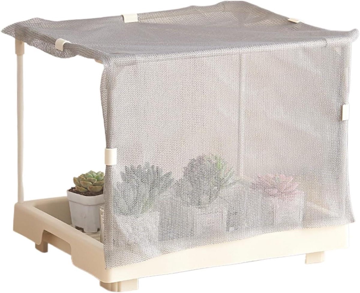 Mini Kas Binnen - Opvouwbare Tuinplanken - Planten Beschermen - Verbeterde Buizen - 35 x 2