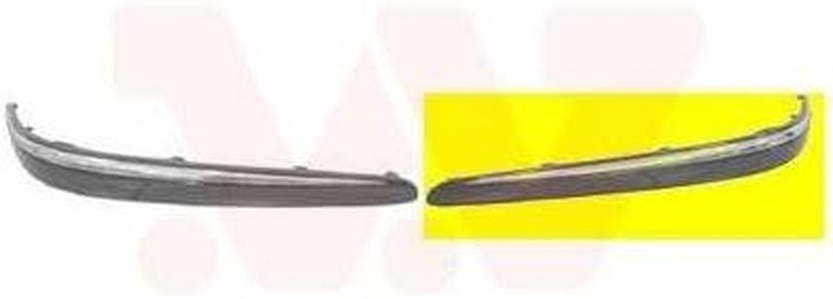 Radiatorrooster - Koelrooster - Auto-onderdeel Vervangen - Linksvoor Rechts - 71 x 8 x 2 cm - Verchroomd