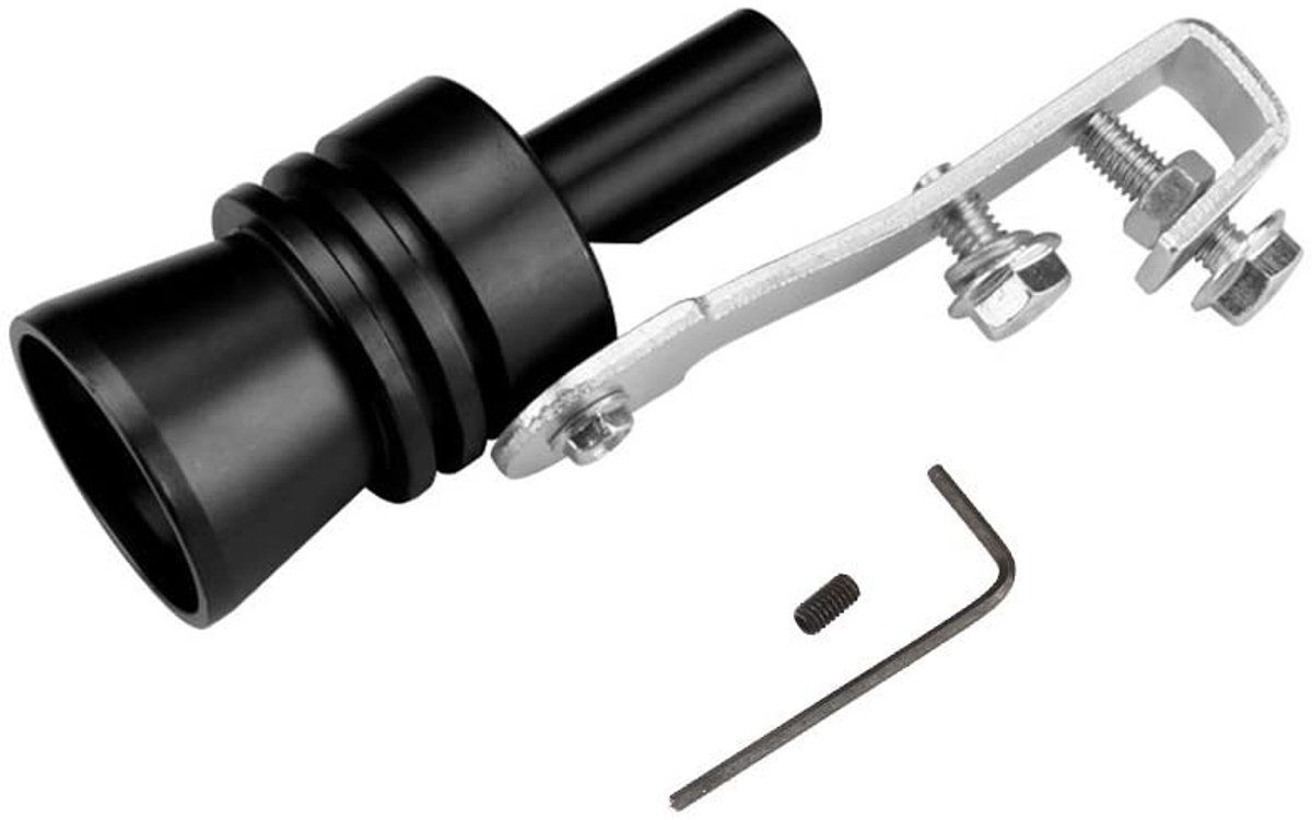 Dailygoods- Turbo Geluid - XL Aluminium Legering - Universele Turbo - Eenvoudige Vormlaag - Duurzaam - Lichtgewicht