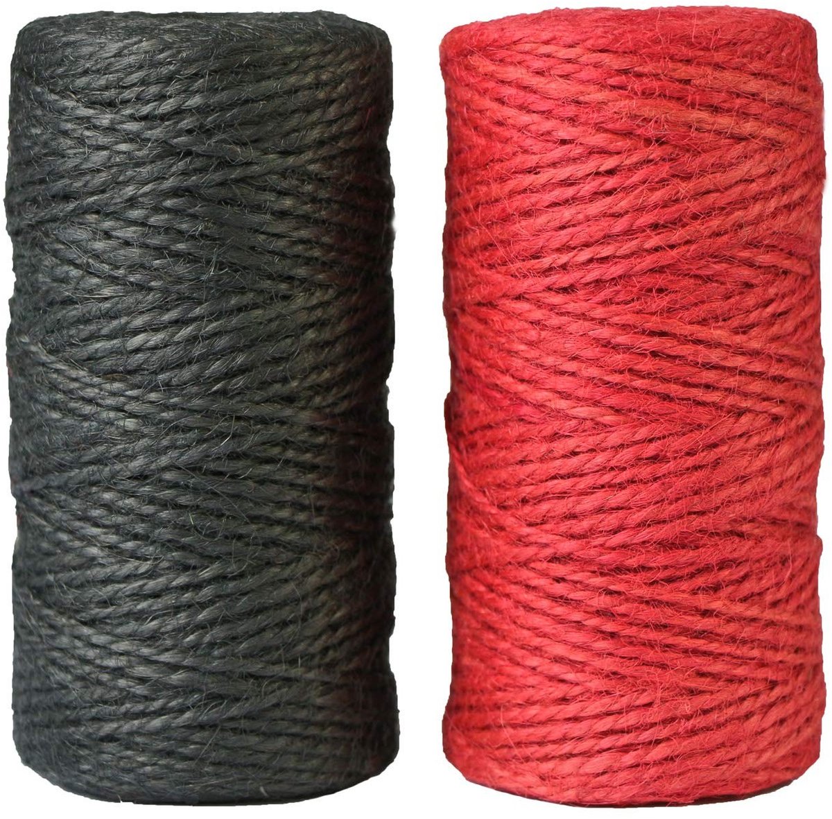 Dailygoods- Jute Koord 100 m - Jute Touw 2 mm - Decoratief Koord - Multifunctioneel Koord - Biologisch Afbreekbaar - Voor Knutselen en Tuinieren