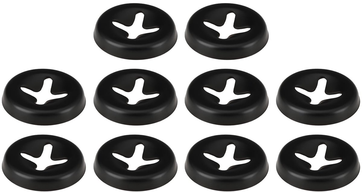Dailygoods- Wasmachine Clips 100 Stuks - 4-Tanden Sluitringen - 2mm As - 8mm Buitendiameter - Duurzaam Verenstaal - Gereedschapsvrije Installatie - Asretentieclips