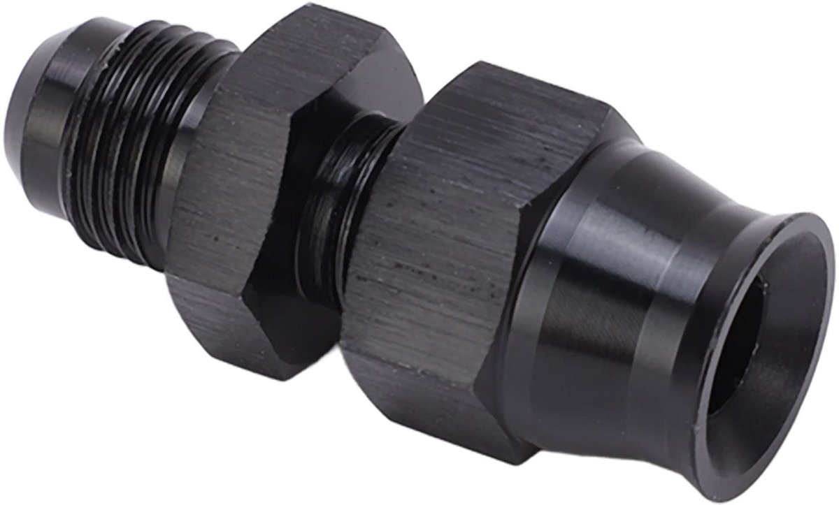 Dailygoods - AN6-koppeling - AN6-adapter - Anti-roest - 5/16 inch - Geschikt voor Dieselolie - Voor vloeibaar gas toepassingen - Hoogwaardige kwaliteit