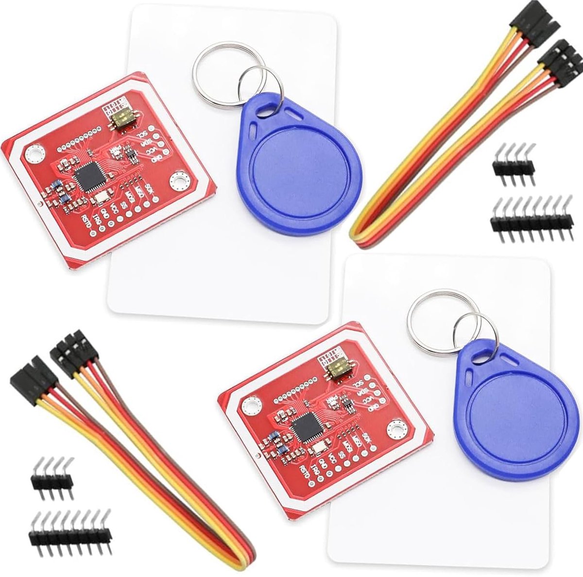 Dailygoods- NFC Module V3 Kit - I2C/SPI Lezer - RFID/NFC Compatibel - Sleutelkaart/S50 Witte Kaart - Hoge Compatibiliteit - Ondersteunt ISO14443/18000