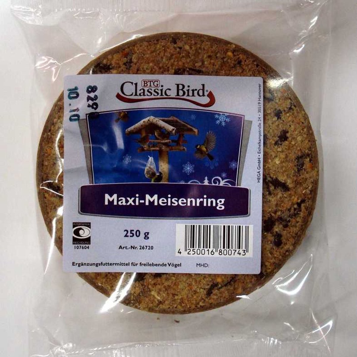 Classic Bird Maxi Meisenringe 250g | 20 Stück