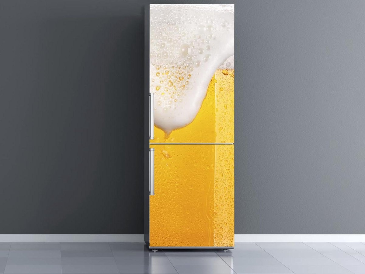 Koelkast Sticker - Decoratieve Wrap - Keuken Opfrissen - Speciaal Vinyl - 200 x 60 cm - Be