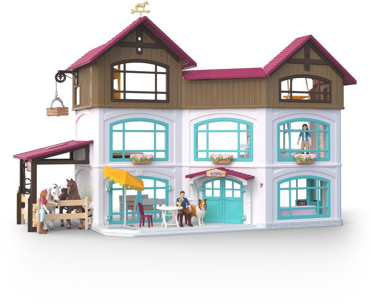Schleich horse club lakeside villa & paddock 42785