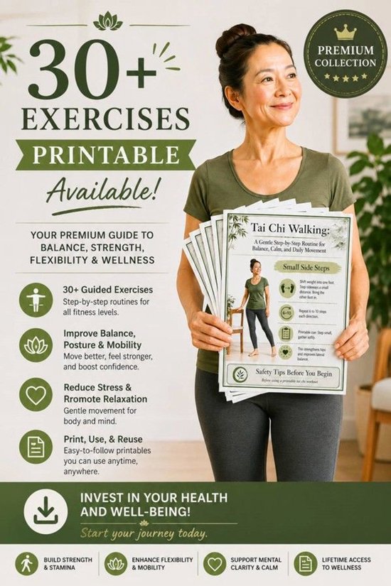 Tai Chi Walking Printables - cover