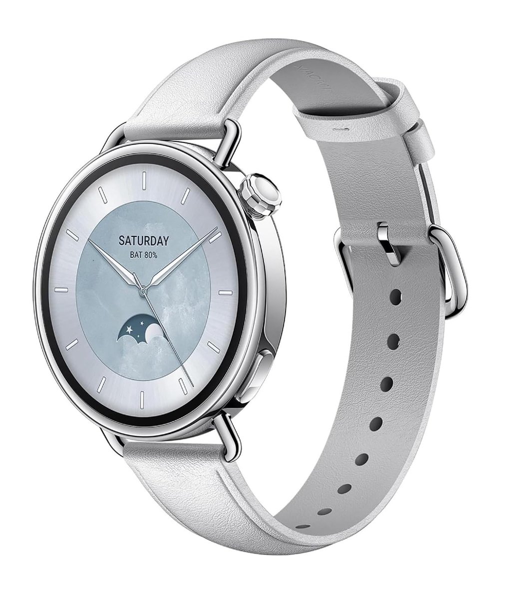 Dailygoods - Echt Lederen Horlogeband voor Xiaomi Watch S4 41 mm