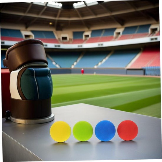Oefen Golfballen - Zachte Ballen - Golf Vaardigheden - Geluidsreducerend Materiaal - 18 Stuks - Diverse Kleuren — afbeelding 4
