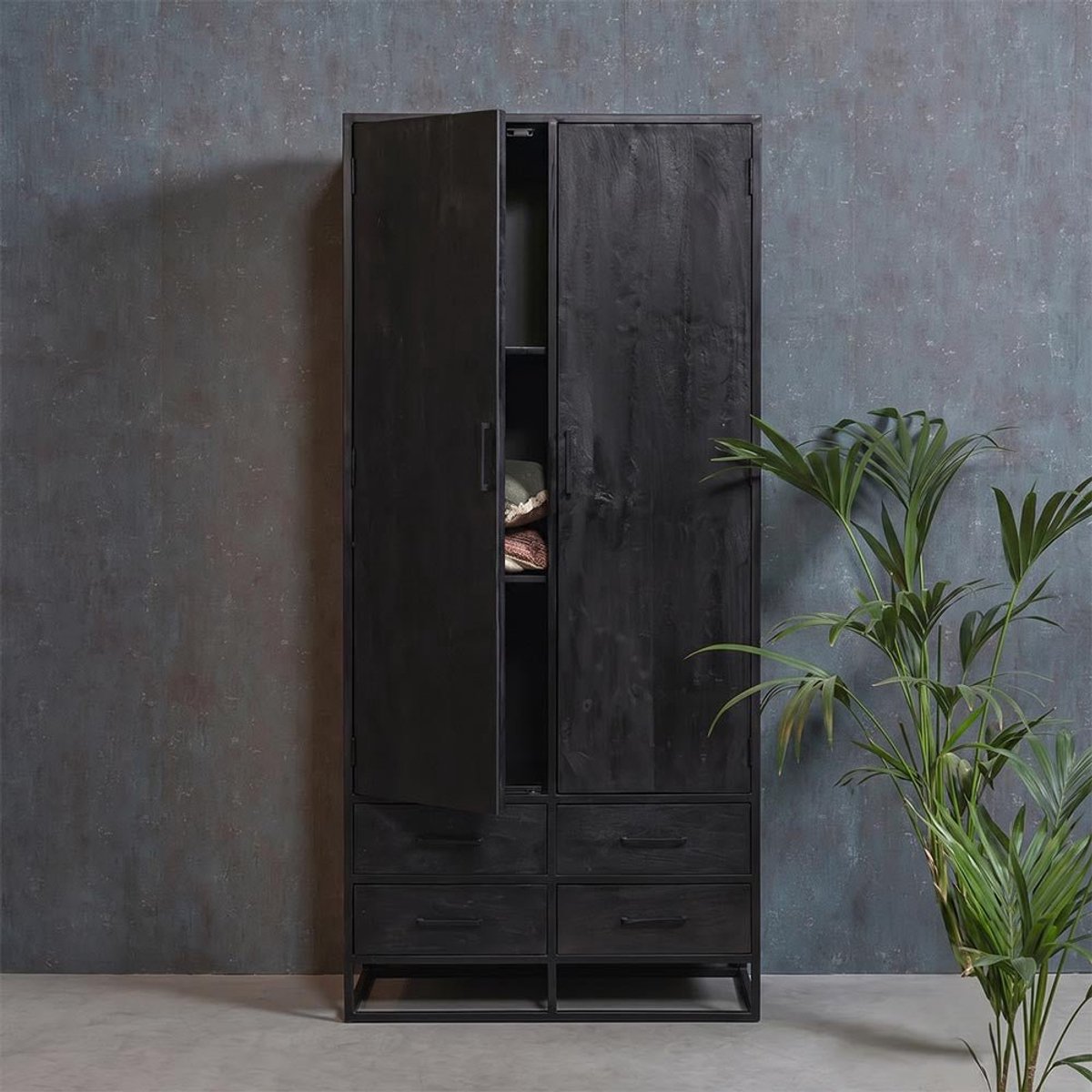 Mangohouten Kast Florence 90 cm Mahom