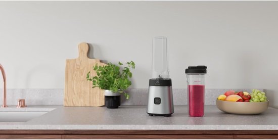Smoothie Blender - Persoonlijke Mixer - Gezonde Drankjes Maken - Afneembare Fles - 600 ml - Zilverkleurig — afbeelding 5