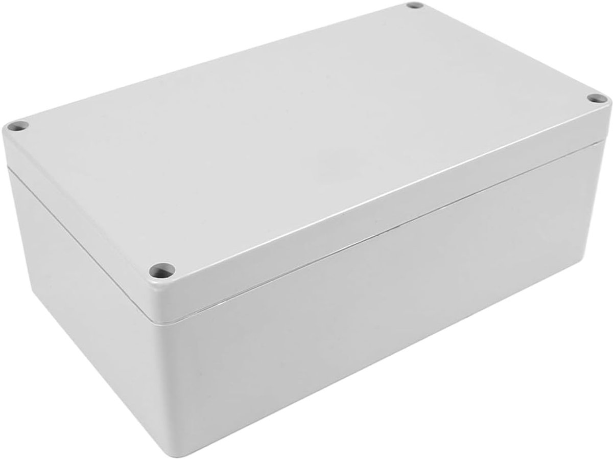 SnelShoppen - Waterdichte Stofdichte Aansluitdoos IP65 ABS Kunststof Controlebox Enclosure Grijs (200x120x75mm)