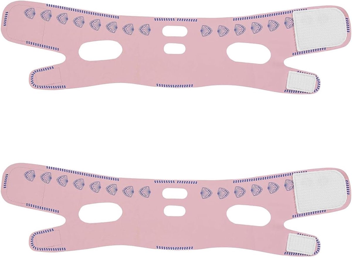 Chin Lifting Mask - V-Line Lifting Strap - Ademend Lycra - Versterkt gezichtscontouren - ShopVlot