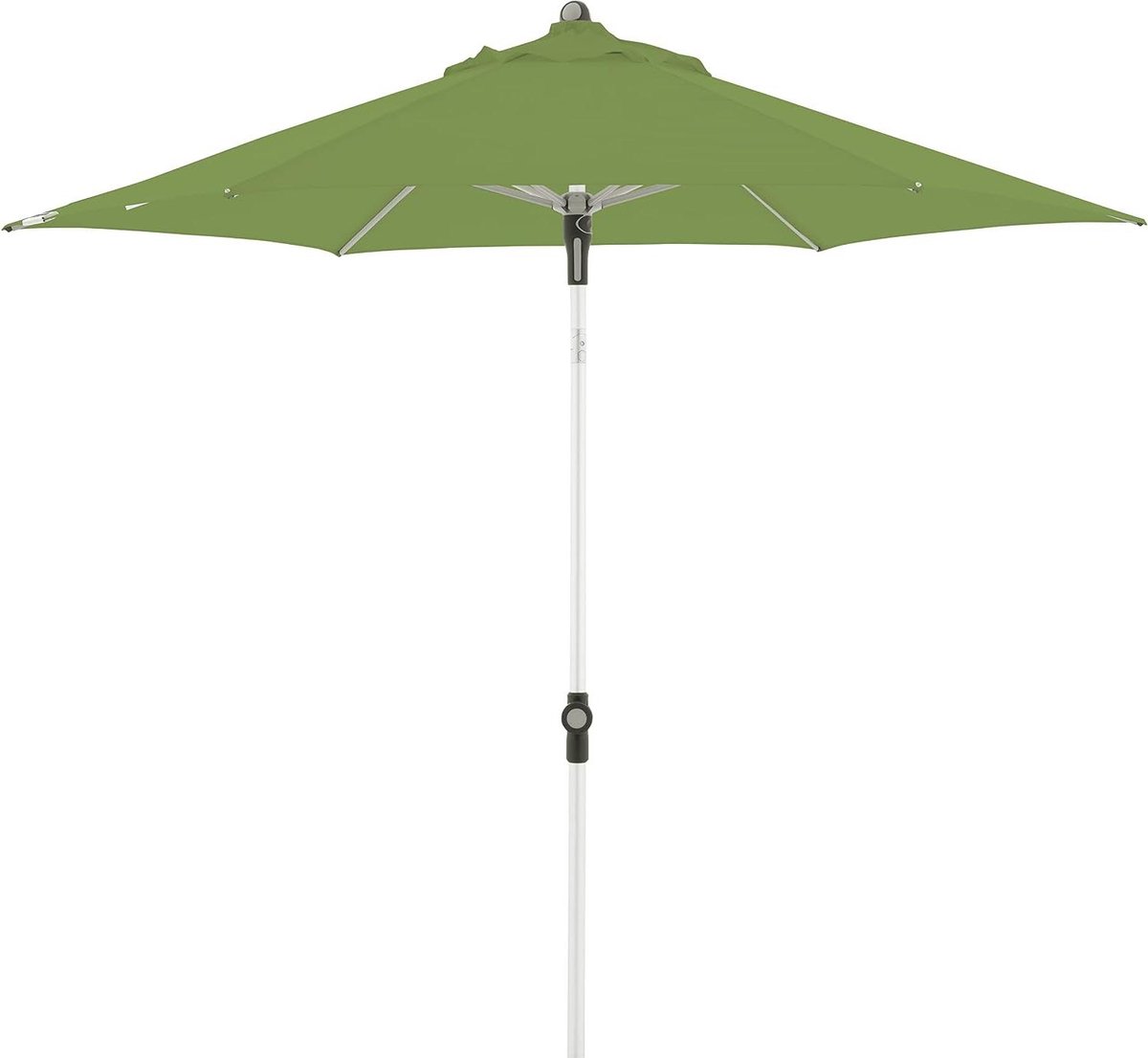 Tuinparasol Rond - Balkonparasol Dakterras - Schaduw Creëren - UV Bescherming 80+ - Ø 220 cm - Groen